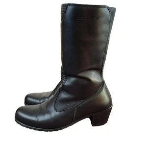 Gaerne Riding Boots Womens Size 9 Black Mid Calf Waterproof Motorcycle Italy - Bild 1 von 17