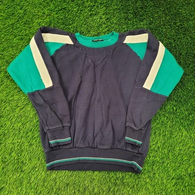 Sudadera en blanco vintage años 90 MOD para mujer mediana 20x20 cuadrada holgada Foto 1 de 4