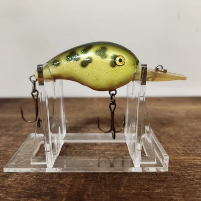 Strike King Series 1 Crankbait — 2" & 1/4 oz in RARE Bullfrog Pattern - Image 1 of 4