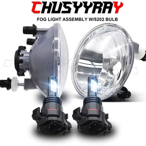 LED Fog Lights Front Bumper Lamp Clear Lens Left/Right For PONTIAC G6 2010 - Picture 1 of 14