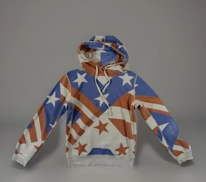 RARE vintage LEVIS engineered Stars & Stripes SWEATSHIRT SMALL size 8-10 hoody - Bild 1 von 16