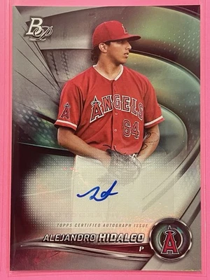 2022 Bowman Platinum Alejandro Hidalgo Top Prospects Auto #TOP-20 Baseball - Image 1 of 2