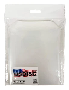 USDISC Plastic Sleeves 4mil 5.5 x 6, No Stitches, (Clear) Lot - Afbeelding 1 van 1