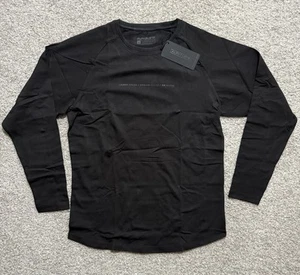 alphalete activewear Be More Performance long sleeve T-shirt Black Mens Sz M - Picture 1 of 9