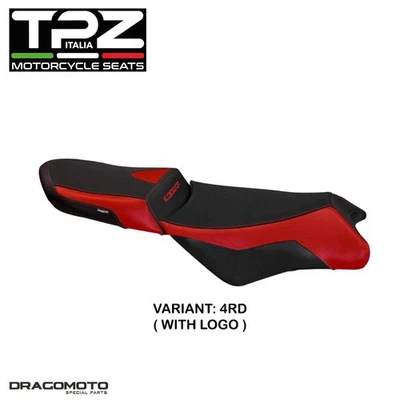 BMW K 1300 GT 2009-2011 acolchado sillín BK13GB1-4RD-3 TPZ rojo CON LOGO Foto 1 de 3