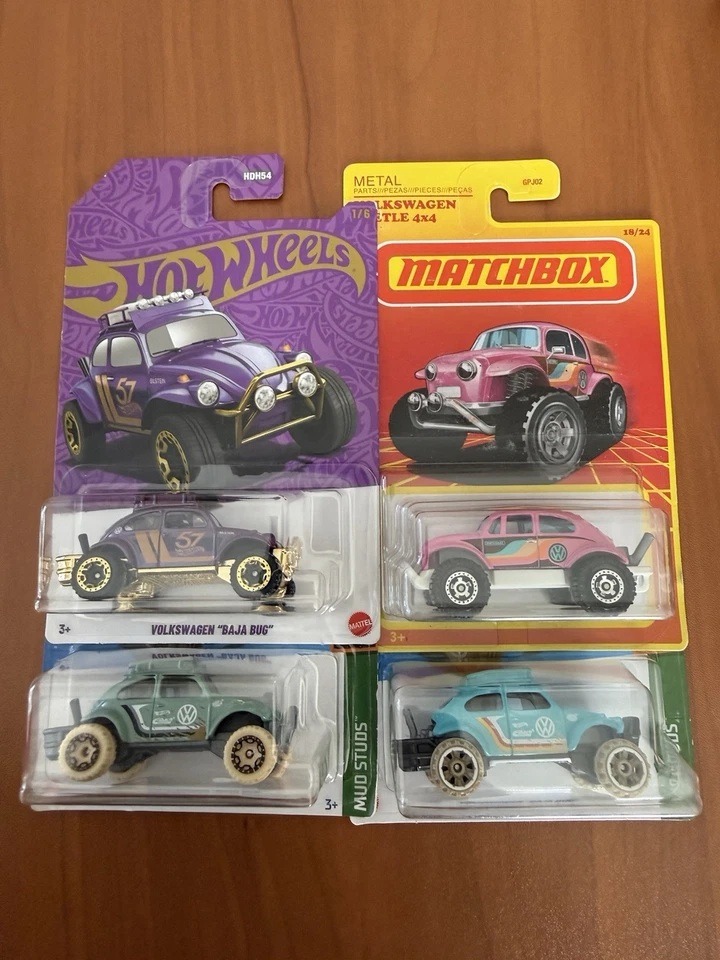 Hot Wheels Matchbox Target Exclusivo 57 Aniversario Volkswagen Baja Bug Set Foto 1 de 1