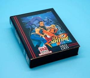 Art of Fighting US Dog Tag English AES • Neo Geo NGH System/Console • SNK - Picture 1 of 4