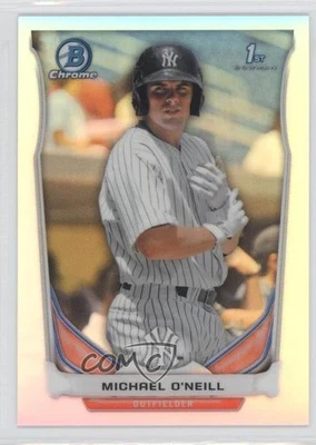 2014 Bowman Chrome Prospects Refractor /500 Michael O'Neill #BCP48 - Image 1 of 2
