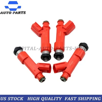 4 piezas inyectores de combustible para Toyota Corolla 1,8 L 1998-2008 y Matrix 1,8 L 2003-2008 Foto 1 de 4