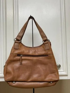 TOLLE HELLBRAUNE/LT BRN WORTHINGTON HANDTASCHE/GELDBÖRSE/100 % RINDSLEDER - Bild 1 von 1