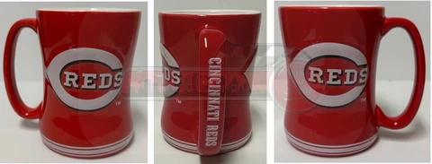 Cincinnati Reds Logo Brands MLB Relief 14oz Coffee Mug (1) Cover