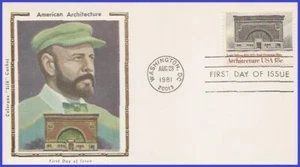 USA5 #1931 U/A COLORANO SILK FDC National Farmers Bank - Bild 1 von 1