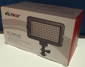 Luz de video LED VILTROX VL-162T CRI95+, panel de luz fotográfica portátil Dimmab - Imagen 1 de 4