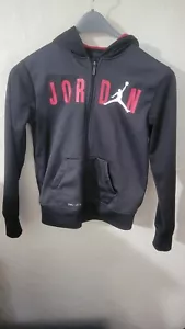 Air Jordan Hoodie Youth Large (12-13 years). Long Sleeves. Full Front Zip - Picture 1 of 4