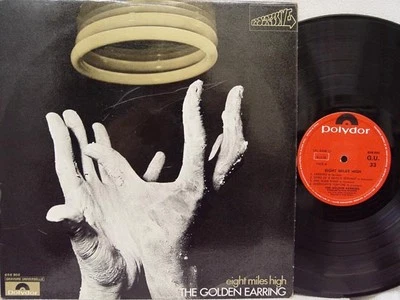 GOLDEN EARRING - Eight Miles High LP (RARE French Import w/Laminated Flip-Back) - Image 1 of 2