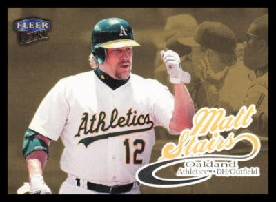 1999 Fleer Ultra Gold Medallion Edition #124G Matt Stairs  Oakland Athletics - Image 1 of 2