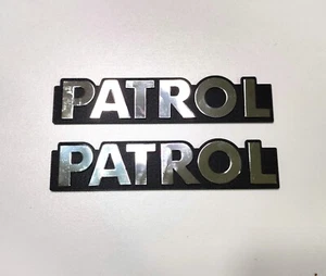 Fits nissan patrol 1983 kit Sets emblems Chrome color - Bild 1 von 6