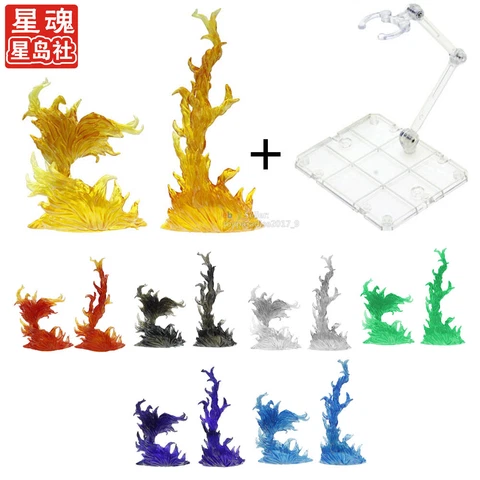 S.H.Figuarts Tamashii EFFECT BURNING FLAME & Stand Holder Fit SHF Figma GSC Cover