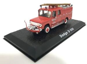 Atlas Editions Feuerwehrauto im Maßstab 1:72 (Gehäuse) - Dodge D500
