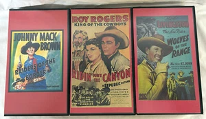 11 VHS Westerns by Sinister Cinema, Roy Rogers, Bob Steele LOT 1 FREE shipping - Imagen 1 de 6