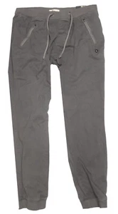 NWT Hollister Mens Jogger Pants Size XL Grey By Abercrombie - Picture 1 of 1