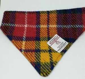 HARRIS TWEED Hundehalsband Bandanas Halstücher VERSCHIEDENE FARBEN - PORTOFREI - Bild 1 von 26