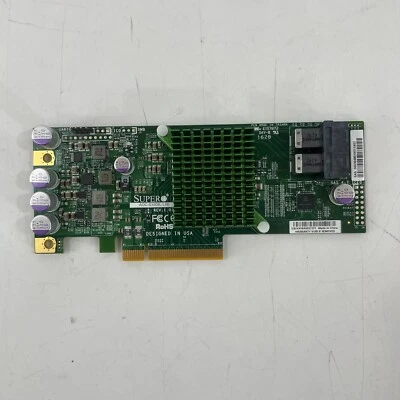 Supermicro AOC-S3008L-L8E SAS3 12Gbps 8-Port Internal PCI-e 3.0 HBA Controller - Image 1 of 3
