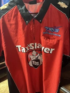 TRG Motorsports TaxSlayer Nascar Pit Crew Shirt Simpson Xfinity Mens 2XL - Picture 1 of 7