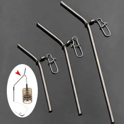 5x Anti Tangle Boom Feeder Abstandshalter Montage Kaprfen Angeln Zubehör 9;7;5cm - Bild 1 von 4