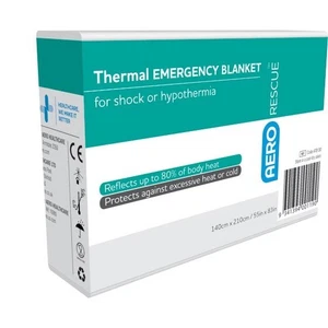 AeroRescue Emergency Thermal Blanket - Picture 1 of 1