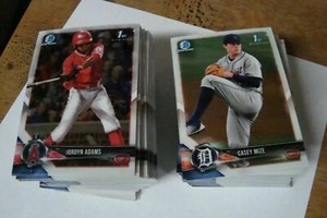2018 Bowman Chrome Draft Singles & Inserts ~ Drop Down Menu ~ Loaded with Rc's
