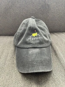 Masters Golf Hat Strapback Cap Adjustable Cotton Dad Style Gray PGA - Picture 1 of 5
