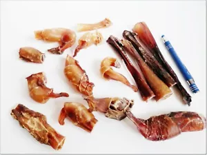 <500g >Dried Bulls Pizzle ENDS premium Quality Bully Sticks RAW FOOD rarity - Picture 1 of 9