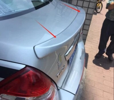 Alerón ABS apto para Nissan Versa Tiida 2007-2010 sedán estilo fábrica Foto 1 de 4