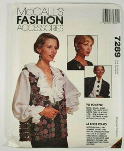 McCalls Schnittmuster #7289 Modeaccessoires UNCUT - Bild 1 von 3