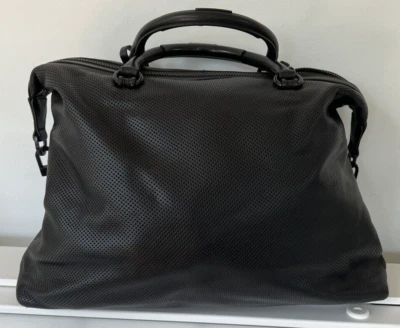 Karen Millen Brand New Leather Black Purse Bag with Tags Laptop Shoulder GV081 - Image 1 of 4