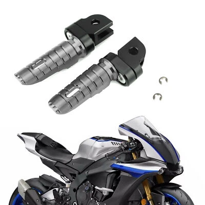 Avant Repose Pieds pour YAMAHA MT-09 MT-07 XSR 700 900 XJR 1300 1200 YZF R6 T - Photo 1/4