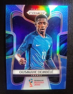 2018 Panini Prizm World Cup #85 Ousmane Dembele Paris St. Germain 069/199 blu - Foto 1 di 2