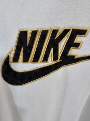 NIKE Mujer Pullover Sudadera con Capucha NUEVO Blanco Talla 3X Foto 1 de 2