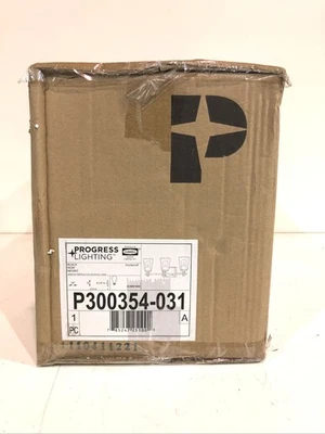 Progress Lighting Huntscroft 24 in. 3-Light Matte Black Vanity Light New - Image 1 of 3