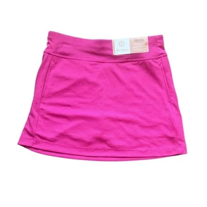 NWT $50 Ben Hogan Tummy Control Women's Golf Skort S Pink UPF 50 Tennis Athletic - Picture 1 of 9