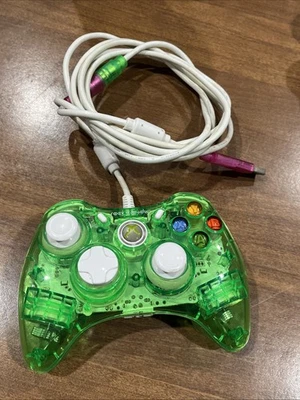 PDP Rock Candy Wired Controller For Xbox 360 Green - Image 1 of 4