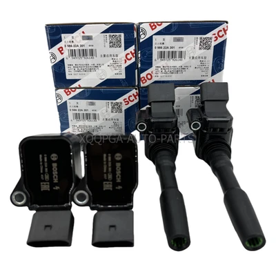 Bobina de encendido 4 piezas para VW Audi A4 Q3 Porsche Skoda 1.8 2.0 06K905110K 06H905110G Foto 1 de 4