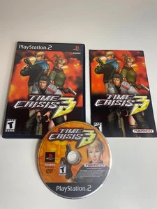 Time Crisis 3 PS2 PlayStation 2 Complete Excellent Mint - Picture 1 of 11
