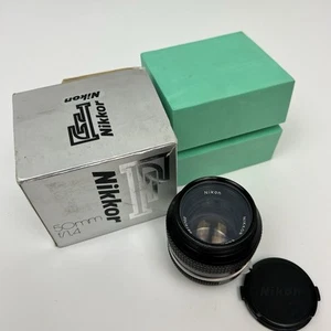 Nikon Nikkor 50mm f/1.4 Non Ai Standard Lens With Original Box - Picture 1 of 10