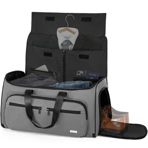 Convertible Garment Bag for Travel 3 in 1 Carry On Garment Duffle Bag with Sh... - Picture 1 of 8