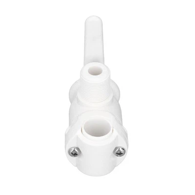 White ABS Marine VHF Antenna Mount with Double Rotating Ratchet System - image 1 of 4