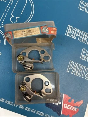Datsun 1600 SPL311 1966-1970 NOS Bremi Ignition Points/Hatachi Dist. (2 Sets) - Image 1 of 4