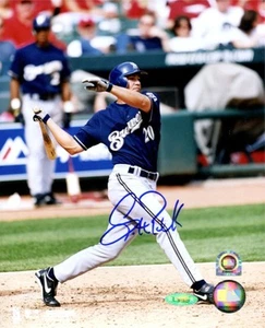 Scott Podsednik 8X10 Color Photo Auto B&E Hologram - Picture 1 of 1