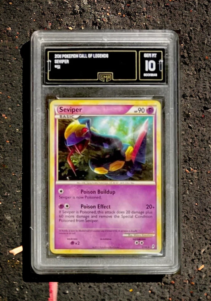 Pokemon Call of Legends Seviper Non-Holo 51/95 GMA GEM MINT 10 - Image 1 of 1
